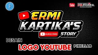 Cara Mudah Desain Logo Nama Channel Youtube di Aplikasi Pixellab