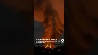 Масштабная техногенная катастрофа в Великобритании #взрывысуиндон #техногеннаякатастрофа