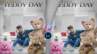 Picsart Teddy Day Editing | Teddy Day Photo Editing | Abhi Aryan