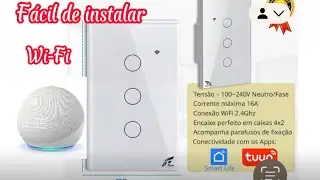 Como instalar interruptor inteligente Wi-Fi