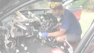 BMW E60 M5 A/C Evaporator Core DIY and save thousands! Video 3
