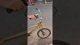 Not everyone can ride this bicycle. #shortsvideo