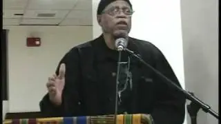 Brother Heru and Baba Conrad Worrill at the Kemetic Institute