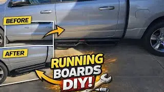 Установка подножек на Ram 1500 &mdash; простая модернизация своими руками!