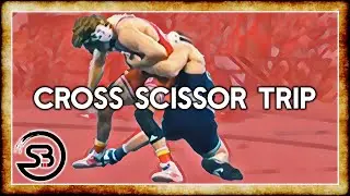 Cross Scissor Trip Takedown - A Mat Return for BJJ & MMA