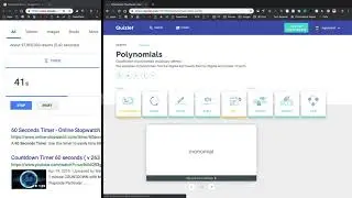 Quizlet Live in Less Than 60 Seconds: Polynomials