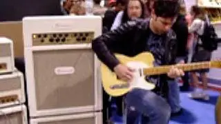 NAMM 09- Bogner premiers  a new amp using Colossal Cable