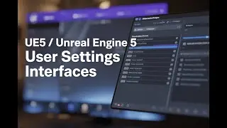 Unreal Engine 5 User Settings User interfaces! / UE5 / UI
