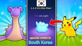 DITTO Takes Over Seoul, South Korea in This Crazy Pok&eacute;mon GO Event!