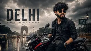 Narela to Red Fort Bike Ride 🏍️ | DJI Action 4 POV | Delhi Roads | 200NS |BHARAT SAINI