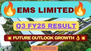 Q3 FY 2025 Results of EMS Ltd. || EMS Today Results Analysis || EMS Share Latest News #ems#q3result