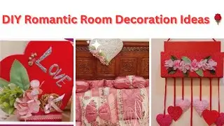DIY Romantic Room Decoration Ideas 🌹 | Surprise Table Setup for my husband 