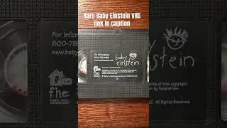 Baby Einstein Mid 2000 VHS  