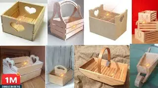 Ingreibles ideas de madera Cajas para toda ocasión▶️