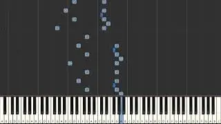 Carolyn Miller Chromatic Adventure [ Easy Piano Tutorial] Synthesia
