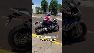 Teria coragem ou tem medo? #moto #bmw #s1000rr #videos #motoriders #motolifestyle #grau #pilotwatch