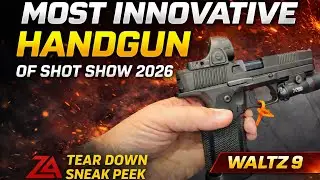 The most innovative pistol at SHOT Show 2026, I tear down the Waltz 9 for you to see .
