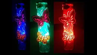 DIY beautiful paper light HOME DECOR IDEAS /Hanging light/3dlight