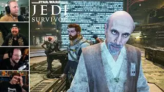 Streamers React to Star Wars Jedi Survivor Funny Moments/Glitches Part 1 (Funny Moments)