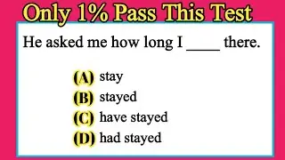 English Grammar Quiz 🔥 Mixed Grammar Test | USA, UK & Germany | Improve English Fast