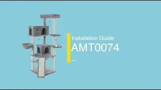 PAWZ Road Cat Tree AMT0074 Install Video