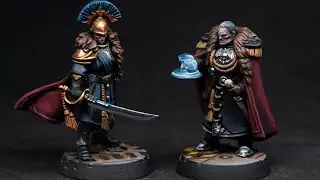 Finishing Night Lords, showing of RG #Titus!!? #HorusHeresy  #AdWip  #WarhammerCommunity !
