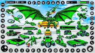 Jet Robot Car Transformation Simulator - Android GamePlay