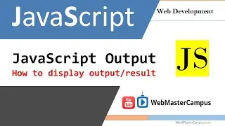 JavaScript Output - How to Generate Output/Result