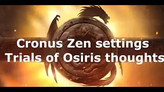 Cronus Zen Trials of Osiris PvP-игра с Darkest до и мысли о лабораториях