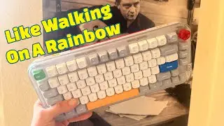 Getting a feel for the rainbow and unboxing the Nuphy Kick 75