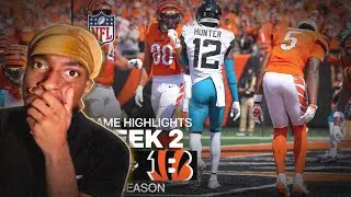 Jacksonville Jaguars vs  Cincinnati Bengals Game Highlights | NFL 2025 Season Week 2