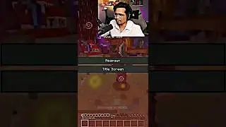 Evil side of Dev in Lilyville🥵 @GamerFleet @AnshuBisht #gamerfleet #lilyville #minecraft #shorts