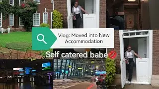 Vlog: Moved into a new Accommodation💋 || Unpack with me || Student accommodation