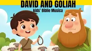 🎵 Little David, Big Faith | Christian Kids Song | Bible Story for Children