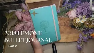 2018 Bullet Journal Flip Through