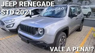 Jeep Renegade STD 2021 - Vers&atilde;o de entrada vale a pena!?