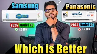 Panasonic 2025 Model AC VS Samsung 2025 Model AC ✨ 1 & 1.5 Ton AC ✨ MR KNOWN ✨ Best AC in 2025 ✨