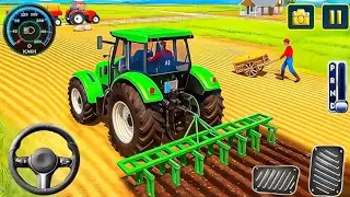 Modern Tractor Farming Driving Simulator 3D - New Tractor Games - Android  Gameplay