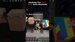 Рейтинг трёх лучших моментов MANHUNT жителей деревни Гроксов 1 000 000 #minecraft #рейтинг #смешн...
