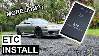 Japanese ETC Reader Install on my Nissan Silvia