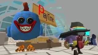 Poppy playtime chapter 1 in chicken gun