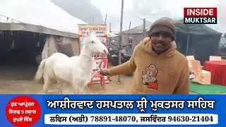 मुक्तसर लंबी ढाब पशु मंडी में आया है दो करोड़ रुपये का घोड़ा, नाम है शिवराज