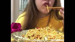 SPAGHETTI CARBONARA MUKBANG RECIPE WOWWW #mukbang #eatingasmr #eatingsounds #cake #dinnerrecipes