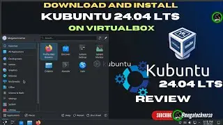 Kubuntu 24.04 LTS : Download And Install on Virtualbox and Review || Kubuntu LTS 24.04 2024  [HINDI]