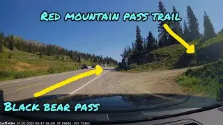 RED MOUNTAIN PASS TRAIL, RIDGEWAY COLORADO 2023 TAHOE Z71