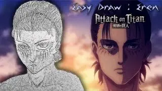 How to Draw EREN JAEGER Seson 3 { Attack on Titan } -Cara gambar anime