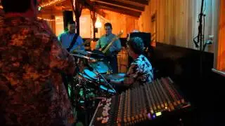 Mother of Bride plays the drums