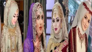 bridal hijab|party hijab style|wedding hijab style|new trand hijab style 2023