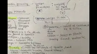 10 th day UPSC CSE 100 Day CHALLENGE Revision, Minerals and rocks 