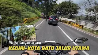 Perjalanan KEDIRI - BATU MALANG Terbaru Menjelang Tahun 2026 | Melewati Pujon (Jalur Rawan)!